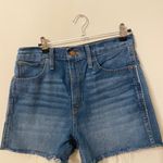 Madewell High Waisted Jean Shorts Photo 2