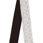 Tiffany & Co. New York NY Fifth Ave Notes Belt Scarf Tie Twirly Wrap Bandeau Photo 0
