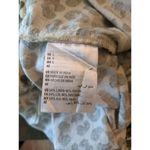 Morgan Taylor Sz L Linen Blend Animal Print Statement Oversized Paperbag Pants Brown Size L Photo 6