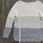 RDI  Open Knit Long Sleeve Sweater Blue White Size XL NWT Boho Lagenlook Photo 4