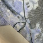 Athleta  women's small salutation stash pocket II Capri purple stripe gray lulu Photo 5