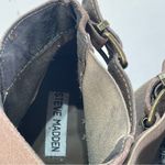 Steve Madden  Lacey 10M Women Suede Leather Taupe Ankle 3'' Heel Boots Bootie Fal Photo 7