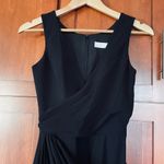 Dress the Population Maxi Dress Sleeveless Draped Black Size XXS NEW Photo 1