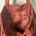 Faux Leather Fringe Tote Bag Shoulder Bag Western Style Purse HALLOWEEN COSTUME Brown Photo 6