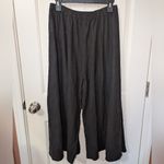 Bird Of Paradise 8 Gore Silk Pants Women's Large Black/Charcoal Black Photo 1