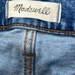 Madewell The Momjean Basley Wash High Rise Tapered Jeans Blue 27 Photo 4