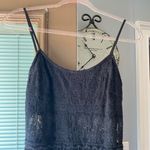 Pins and needles Anthropologie size small black goth lace mini ruffle dress Photo 6