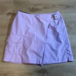 IZOD  Womens Skort X-Tra Dry Lilac Purple‎ Mini Cargo Buckle Accent Size 6 Photo 9