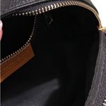 Divina Firenze black Pebbled Leather Convertible Top Handle Backpack Crossbody Photo 10