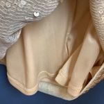 Adrianna Papell NWT WO SIZE 10 SHORT SLEEVE MIDI GOLD SEQUIN COCKTAIL DRESS Photo 12