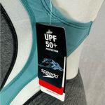 Speedo Active Quantum Fusion Splice gray and aqua one piece swimsuit size 4 NWT Photo 6