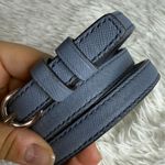 Coach Blue Silver Crossbody Replacement Strap Photo 6