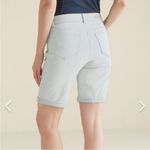 Soft Surroundings  Ultimate Denim Pull on Relaxed Shorts/ Pinyon Wash medium NWT Photo 1