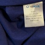 IBKUL Size L Pull On Skirt Skort Pockets Athletic Pickleball Golf Tennis FLAWS Blue Size L Photo 3