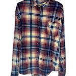 Birch and Stone Long Sleeved Plaid Flannel Button Down Shirt Size Large Photo 0