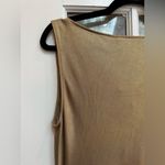 BCBGMAXAZRIA  Abrial Asymmetrical Metallic Gold Party Cocktail Dress Size M NWT Photo 5