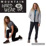 Mountain Hardwear black pants Elastic drawstring at waist size 12 Photo 1
