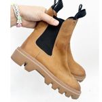 Rag and Bone Quest Tan Suede Leather Chelsea Boots Size 35 Photo 2