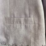 Alfred Dunner Women's Size 8 Open Front Blazer Purple Lilac Faux Suede Photo 3