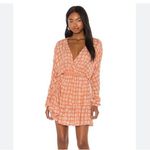 Amuse Society  Women's Spellbound Woven Mini Dress in Cognac Size Small‎ Photo 1