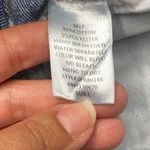 INA  White Floral Embroidered Jean Denim Cut Off Shorts Large Photo 5