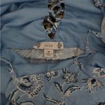 Iris basic  Light Blue Floral Mini Dress Photo 5