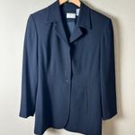 Nordstrom  Preview Collection Black Button Front Blazer Size 6 Photo 2