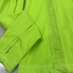 FILA  Yellow Athletic Jacket Lightweight Reflective size large Photo 5