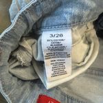 Celebrity Pink  Frayed Hem‎ Light Wash Shorts Photo 3