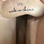 Joie  Genevieve Fringe Suede Espadrille Moccasins Ankle Boots 37.5 Boho Southwest Photo 2