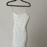 House Of CB  'Pearla' Ivory Ruched‎ Maxi Dress NWOT size XS Photo 3