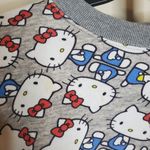  x Opening Ceremony Hello Kitty Print Long Sleeve Gray Sweater Small Photo 9