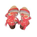 Betsey Johnson Betsy Johnson Women’s Rallo Watermelon Strap Block Heel Shoes Size 10 Photo 1