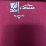 Washington Redskins All Sport Couture NFL Red Zone Long Sleeve Top in Red Size M Size M Photo 1