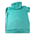 Nike  Dri-Fit Women’s Hoodie Tale and black accents Pullover Sweatshirt (Size M) Photo 9