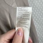 Anthropologie  Maeve‎ Tan Ribbed Long Sleeve Top Photo 4