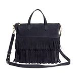 Madewell Transport Suede Fringe Crossbody Bag Photo 0
