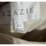 Chic Azazie Sharon ALine One Shoulder Chiffon Frost Gown Size A4 formal Wedding Photo 4