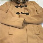 Forever 21 Camel Coat with Faux Fur Trim Photo 6