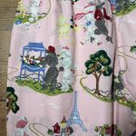 Nick & Nora Pajama Set Womens Medium Dogs Lover Poodles Novelty Paris Photo 13