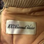 Vintage Lou Rose of Santa Barbara Dress Womens 4? Used Camel Hair Rare Lined Photo 9