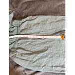 Lulus NWT Medium Breezy Sophistication Sage Green Textured Wide-Leg Jumpsuit Photo 8