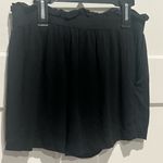 Ambiance Apparel PAPERBAG WAIST SHORTS BLACK SIZE M Size M Photo 5