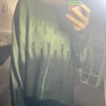 True Craft Army Green Sweater Photo 2