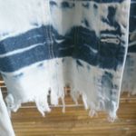 Vigoss L Y2K Blue Distressed Denim Jeans Crop Jacket Photo 8