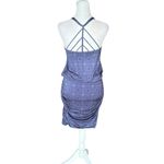 Athleta  Aqualuxe Print Swim Dress Womens Size Small Blue Photo 3