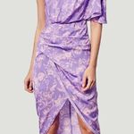 DO+BE NWT  One-Shoulder Dress In Purple/Turquoise Multi Floral Size M Photo 0