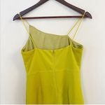 Olia by Lulu's Party For Two Neon Asymmetrical Neck Mini Dress Size Large NEW Yellow Photo 3