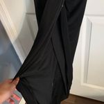 ASOS Rare London Black MIDI Dress With Slit Photo 7