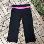 Alo Yoga alo Black Cropped Leggings Size M Photo 0
